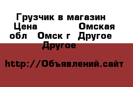 Грузчик в магазин › Цена ­ 16 000 - Омская обл., Омск г. Другое » Другое   